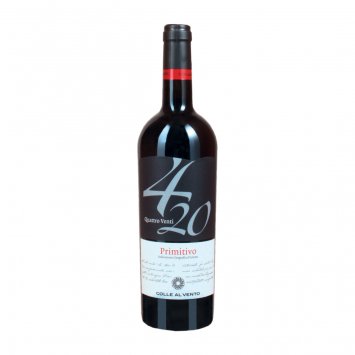 Bio Colle al Vento Primitivo Salento IGP Rotwein trocken 750ml