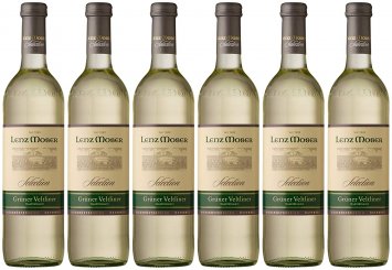 Lenz Moser Grüner Veltliner Selection spritzig trocken 750ml 6er Pack