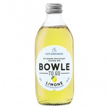 Katlenburger Bowle To Go Limone mit fruchtig reinem Fruchtsaft 330ml