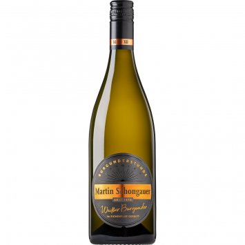 Martin Schongauer Burgunderstunde Weißer Burgunder Weißwein 750ml