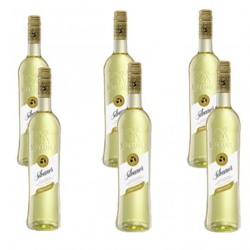 Rotwild Silvaner vollmundiger trockener Weißwein 750ml 6er Pack