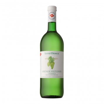 Lenz Moser Grüner Veltliner frischer Weißwein aus Österreich 1000ml