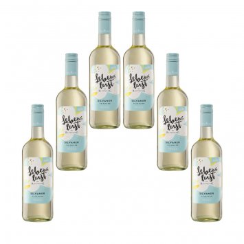 Rietburg Lebenslust Silvaner feinherb aromatisch 750ml 6er Pack