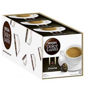 Nescafe Dolce Gusto Dallmayr Crema d Oro 16 Kapseln 3er Pack