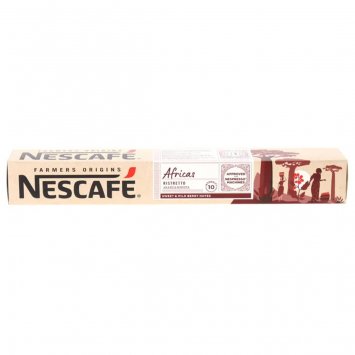 Nescafe Farmers Origins Africas Ristretto Coffee 10 Kapseln 55g
