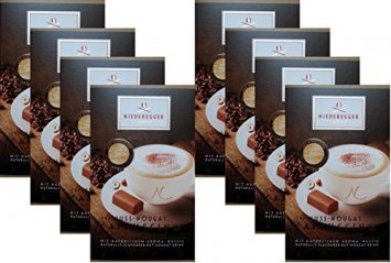 Niederegger Kaffeepulver Nuss Nougat Cappuccino 220g 8er Pack