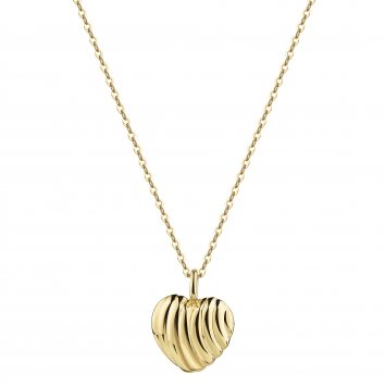Anhänger mit Kette 925 Silber vergoldet