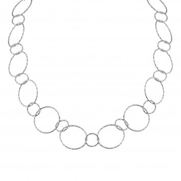 Collier 925 Silber rhodiniert
