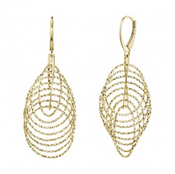 Ohrhänger 925 Sterling Silber vergoldet