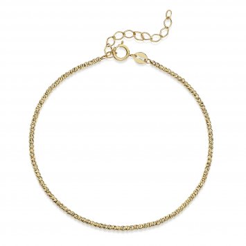 Armband 375 Gelbgold