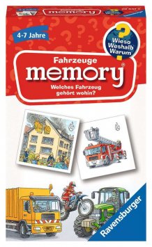 Ravensburger Wieso? Weshalb? Warum? Fahrzeuge memory®