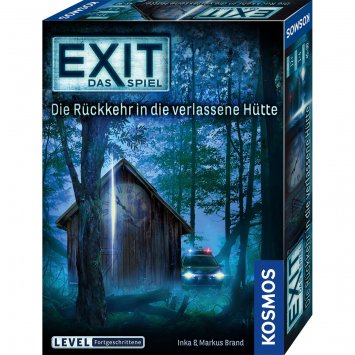 KOSMOS Spiel EXIT Rückkehr Hütte