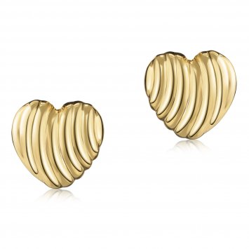 Ohrstecker 925 Sterling Silber vergoldet