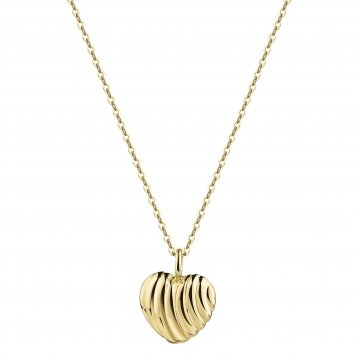 Anhänger mit Kette 925 Silber vergoldet