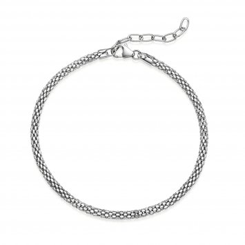 Armband 925 Silber rhodiniert