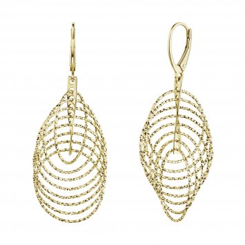 Ohrhänger 925 Sterling Silber vergoldet