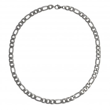 Kette Edelstahl Figaro glanz