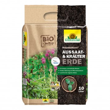 NeudoHum Aussaat- & Kräutererde 10 Liter