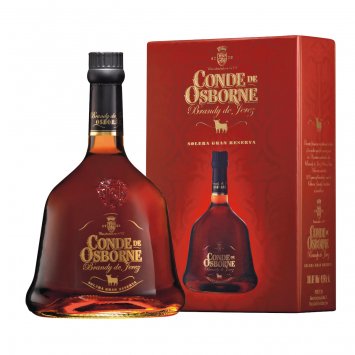 Conde de Osborne Cristal Brandy 40,5% Prozent Vol. Flasche 700ml