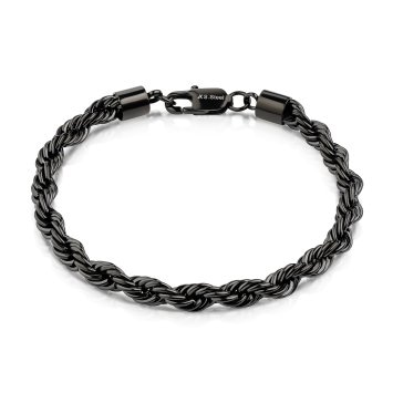 Armband Edelstahl/PVD schwarz