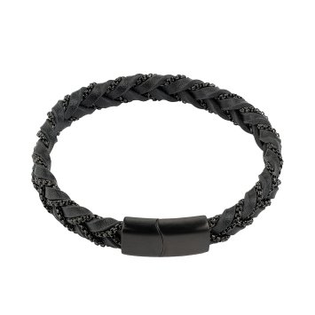 Armband Edelstahl/PVD schwarz