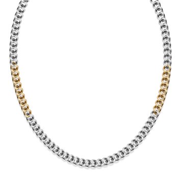 Kette Edelstahl 2-farbig