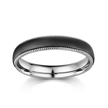 Ring Edelstahl matt/glanz