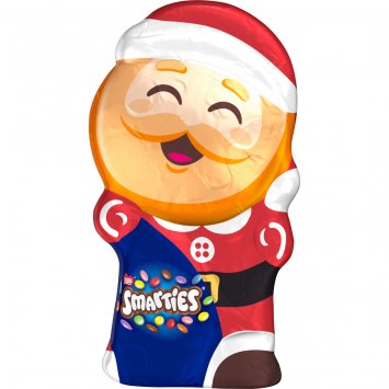 Smarties Weihnachtsmann Hohlfigur aus leckerer Milchschokolade 85g