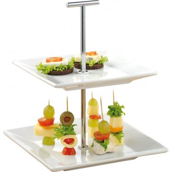 Porzellan-Etagere