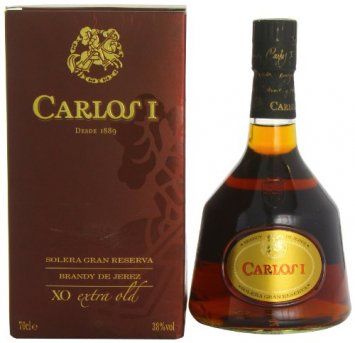 Carlos I Brandy de Jerez weich intensiv gereift im Eichenfass 700ml