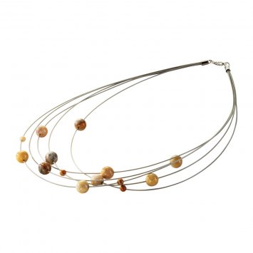 Achat-Collier „Crazy Lace“
