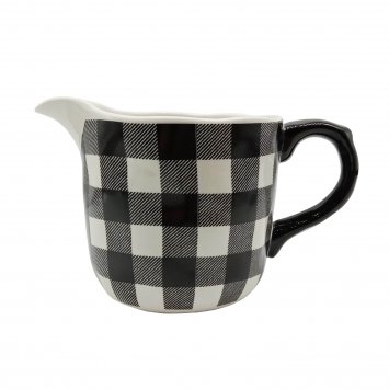 Milchkrug aus Keramik 800 ml Squares