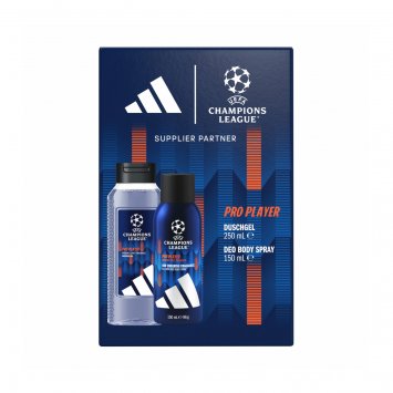 adidas UEFA 12 Geschenkpackung Showergel 250ml und Body Spray 150ml