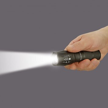 Ultrahelle Taschenlampe 40+