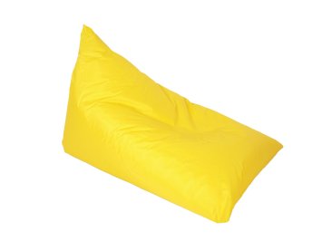 Sitzsack Chillkissen Nylon gelb 100/140 cm linke