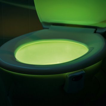 Die andere WC-Beleuchtung