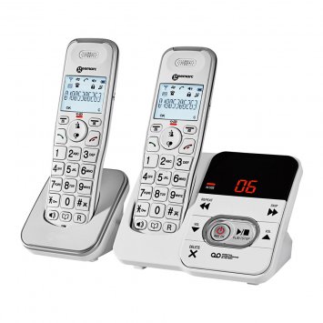 Schnurloses Großtasten-Telefon „DUO”