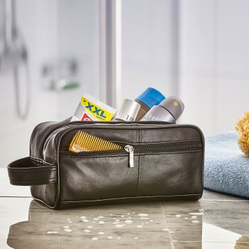 Kulturtasche aus Lammleder