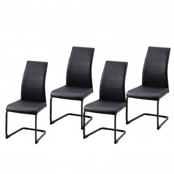 Schwingstuhl SallyP PU 4er