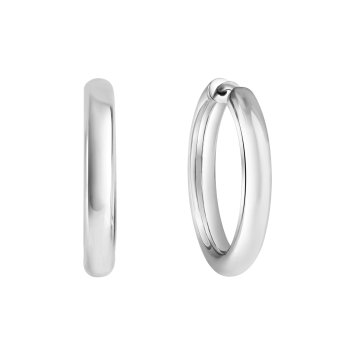 Creolen 925/- Sterling Silber rhodiniert