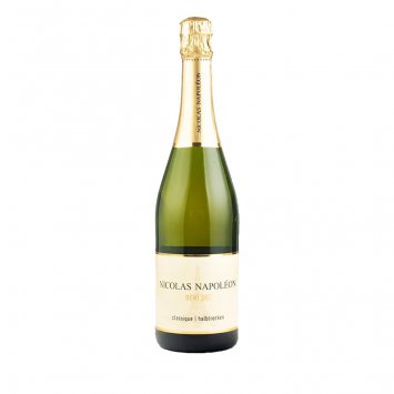 Nicolas Napoleon Demi Sec Classique Schaumwein halbtrocken 750ml