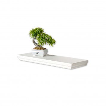 Wandregal 60 cm Altona Landhaus Weiß