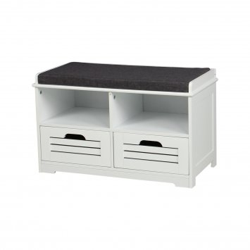 Schuhbank mit 2 Schubladen Kara