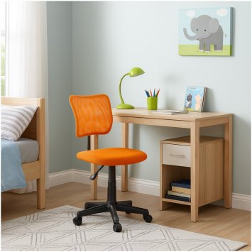 Schreibtischstuhl höhenverstellbar Fancy Orange