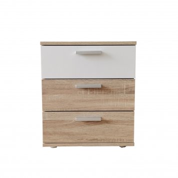 Nachtschrank Nina mit 3 Schubladen
