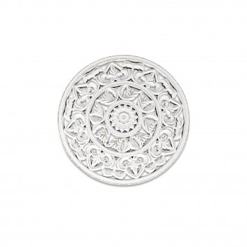 Wandornament Holz shabby Stil