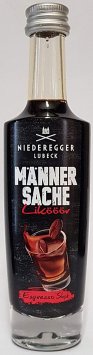 Niederegger Männersache Likööör Espresso Shot 22 Prozent Volumen 50ml