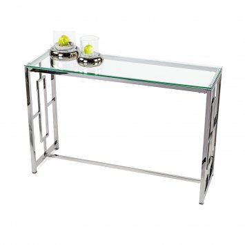 Konsolentisch Karo Edelstahl