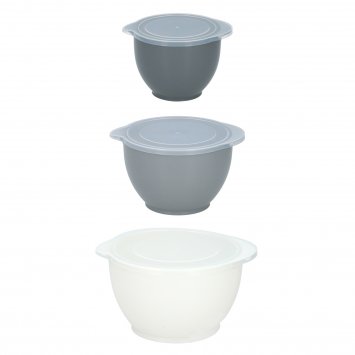 Dosen-Set, 3 Stück mit Deckel