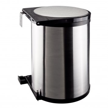 Einbau Mülleimer 12 Liter Edelstahl